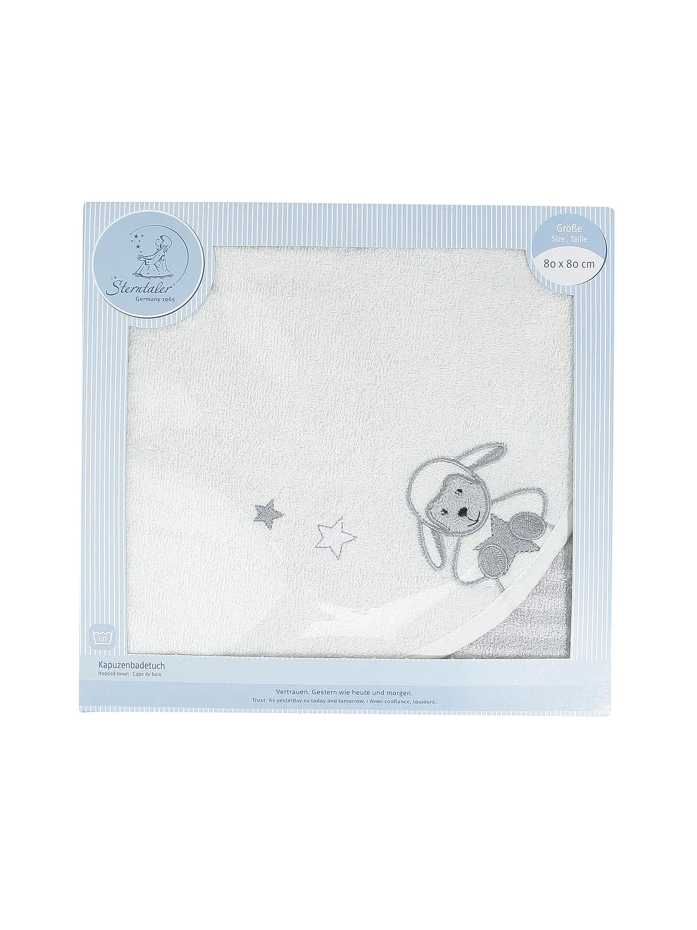 STERNTALER | Kapuzenbadetuch "Stanley" | 